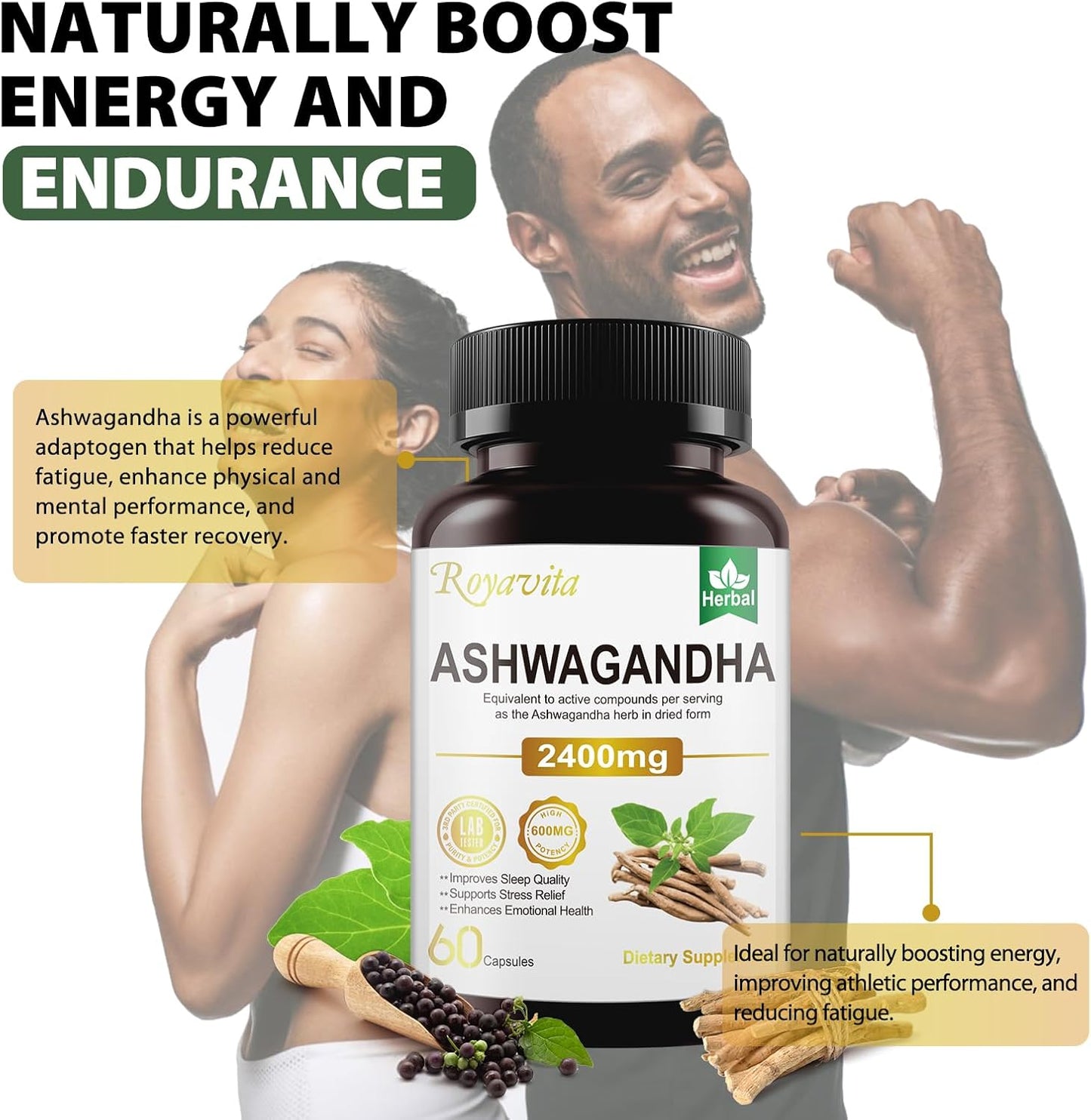 Ashwagandha Supplements 2400mg